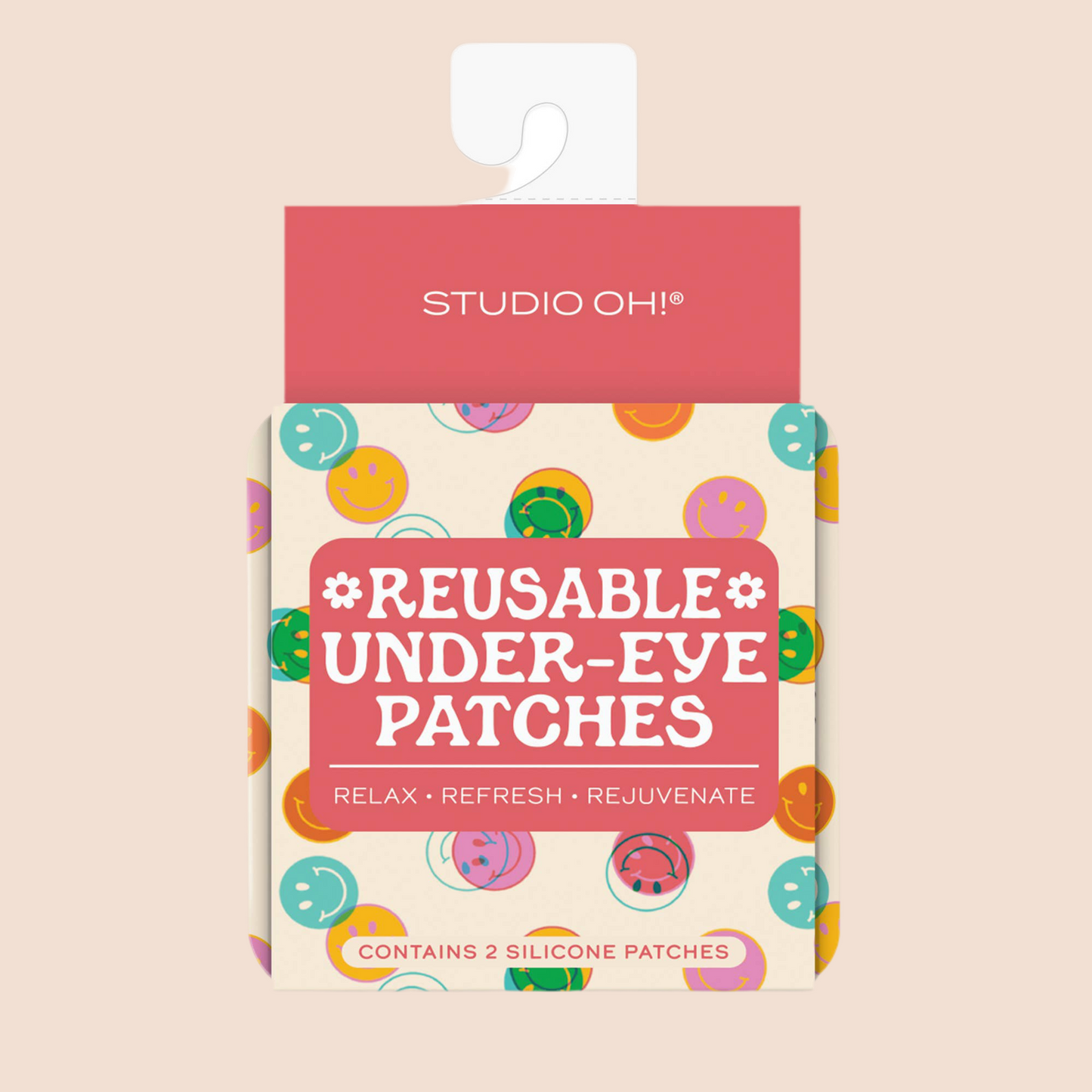 Happy Vibes Reusable Under-Eye Patches